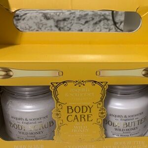 NEW- Asquith & Somerset England -Wild Honey Body Care Set
